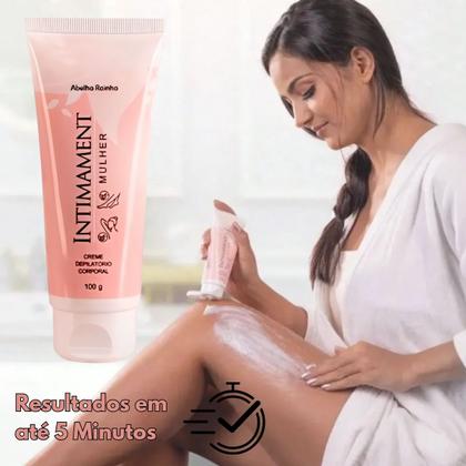 Imagem de Creme Depilatório Corporal Intimament Abelha Rainha 100g