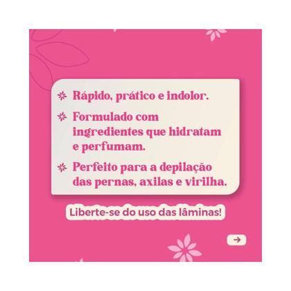 Imagem de Creme Depilatório Facial Aloe Vera e Vitamina E Higi Depil