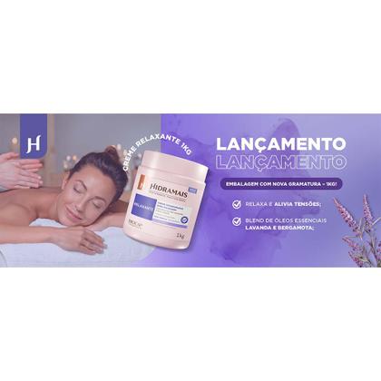 Imagem de Creme Desodorante para Massagem Hidramais Relaxante