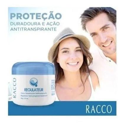Imagem de Creme Desodorante Regulateur Em Pote Racco 60g - Kit 10 unidades