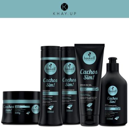 Imagem de Creme Em Gel - Haskell - Cachos Sim - Protetor Térmico 240g