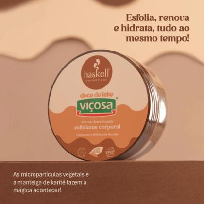 Imagem de Creme Esfoliante Corporal Doce de Leite Viçosa Haskell 150g
