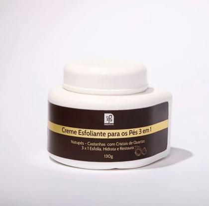 Imagem de CREME ESFOLIANTE PARA OS PÉS NATUPÉS 3X1 130gr NATUFLORES 3un