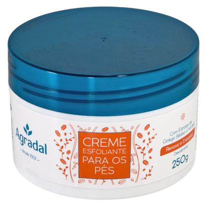 Imagem de Creme Esfoliante Para Pés Extrato Ginkgo Biloba Agradal 250g