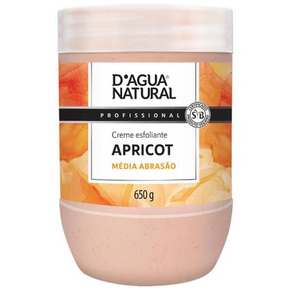 Imagem de Creme Esfoliante Profissional Apricot D'agua Natural Média Abrasão 650g