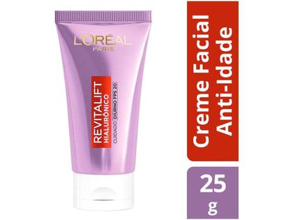 Imagem de Creme Facial Anti-idade Loréal Paris - Revitalift Hialurônico 25g