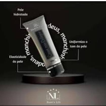 Imagem de Creme Facial com Colágeno Nawts Life 120g  Firmeza, Elasticidade e Hidratação Antienvelhecimento