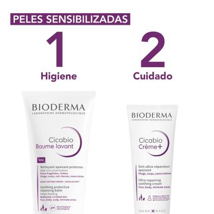 Imagem de Creme Facial Multirreparador Calmante Bioderma Cicabio 40 Ml