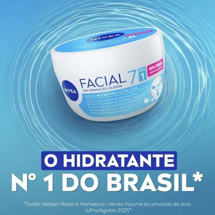 Imagem de Creme Facial Nivea Nutritivo 100g Hidratação Intensa Nutrição Maciez Pele Seca Uso Diário