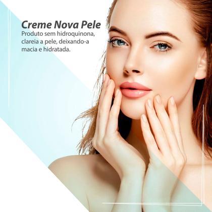 Imagem de Creme Facial Nova Pele Para Manchas + Creme Manutenção Nova Pele