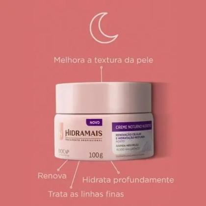 Imagem de Creme Facial Nutritivo Noturno 100GR Hidramais