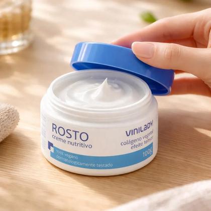 Imagem de Creme Facial Vinilady Hidratação e Nutrição 100g