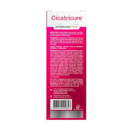 Imagem de Creme Gel Antissinais Cicatricure FPS30 Diurno 50g