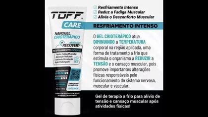 Imagem de Creme gel corporal Nanogel Crioterápico Toff 100g