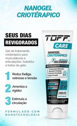 Imagem de Creme gel corporal Nanogel Crioterápico Toff 100g