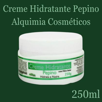 Imagem de Creme Hidratante Alquimia Cosméticos Pepino Pote 250g Kit 2 Unidades