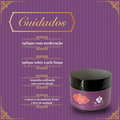 Imagem de Creme Hidratante Árabe Amira 300g - Sultans Choice Scents  Pele Macia e Perfumada