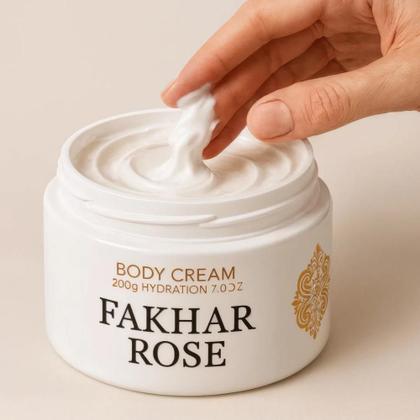Imagem de Creme Hidratante Corporal Fakhar 200g Isabelle La Belle  Perfumado Árabe Unissex Original