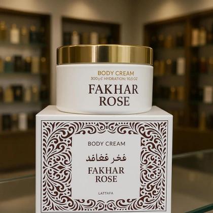 Imagem de Creme Hidratante Corporal Fakhar 200g Isabelle La Belle  Perfumado Árabe Unissex Original