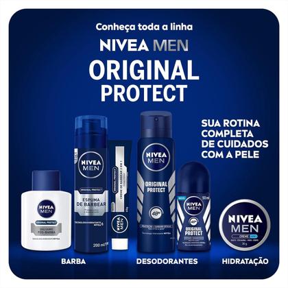 Imagem de Creme Hidratante Corporal Nivea Men 4 em 1 75g