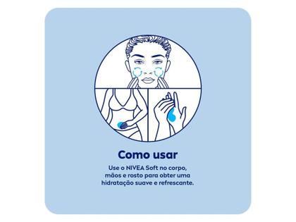 Imagem de Creme Hidratante Corporal Nivea Soft 48g