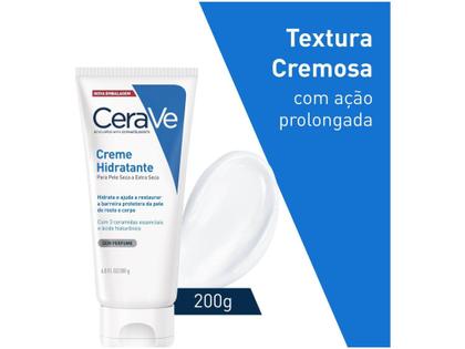 Imagem de Creme Hidratante Corporal para Peles Secas Cerave - 200g