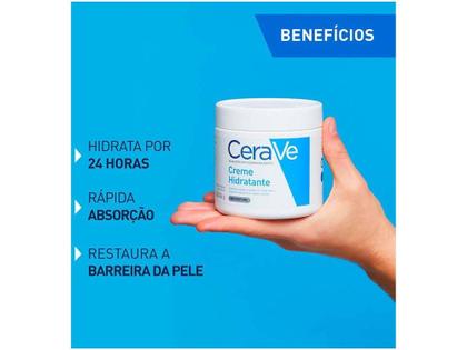 Imagem de Creme Hidratante Corporal para Peles Secas - Cerave 454g