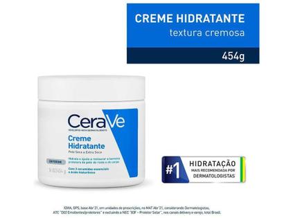 Imagem de Creme Hidratante Corporal para Peles Secas - Cerave 454g