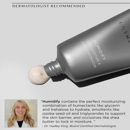 Imagem de Creme hidratante COSMEDIX Humidify Hydrating com manteiga de karité