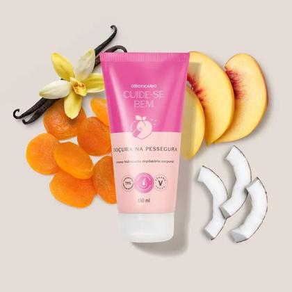 Imagem de Creme Hidratante Depilatório Corporal Cuide-se Bem Doçura na Pessegura 150ml