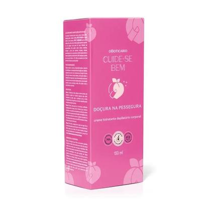 Imagem de Creme Hidratante Depilatório Corporal Cuide-se Bem Doçura na Pessegura 150ml