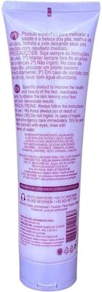 Imagem de CREME HIDRATANTE EXTRATOS NATURAIS E COLAGENO  300ml LORE PÉ - KIT 4und