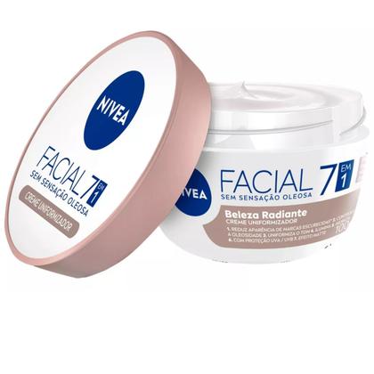 Imagem de Creme Hidratante Facial Beleza Radiante 100g Nivea 7 em 1