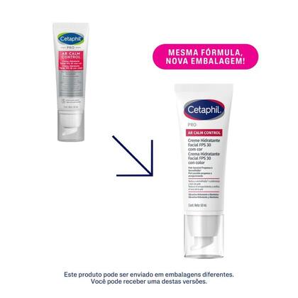 Imagem de Creme Hidratante Facial FPS30 com Cor Cetaphil Pro Ar Calm Control