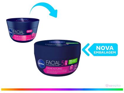 Imagem de Creme Hidratante Facial Nivea Noturno 100g