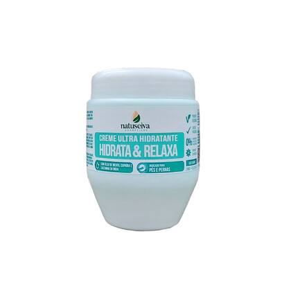 Imagem de Creme Hidratante Hidrata & Relaxa Natuseiva 240g  Menta e Copaíba  Alívio, Hidratação e Conforto
