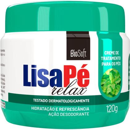 Imagem de Creme Hidratante Lisa Pé Relax Bio Soft 120g