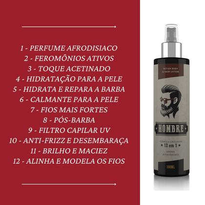 Imagem de Creme Hidratante Masculino Cabelo Pele E Desodorante Intimo