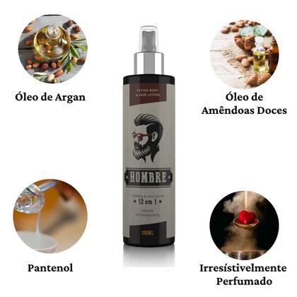Imagem de Creme Hidratante Masculino Cabelo Pele E Desodorante Intimo