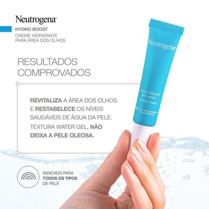 Imagem de Creme Hidratante para Área dos Olhos Neutrogena Hydro Boost 15g