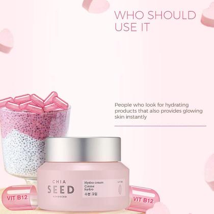 Imagem de Creme hidratante The Face Shop Chia Seed Advanced Hydro Cream