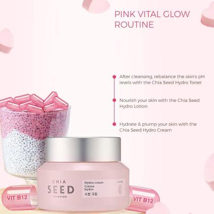 Imagem de Creme hidratante The Face Shop Chia Seed Advanced Hydro Cream