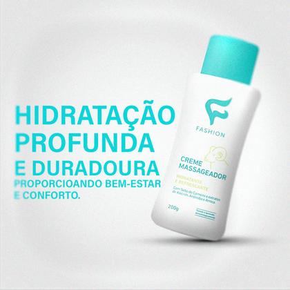 Imagem de Creme Massageador Hidratante e Refrescante 200g Fashion