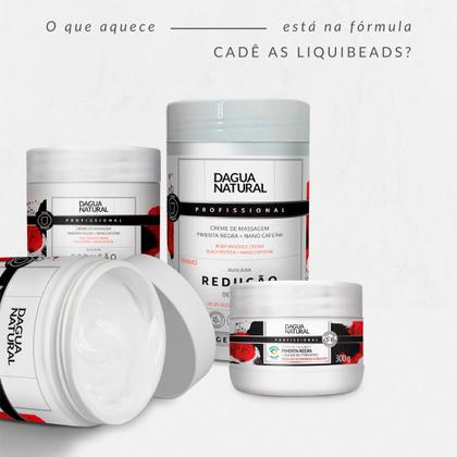 Imagem de Creme Massagem Pimenta Negra Redutor Medidas E Celulite 650g Dagua Natural