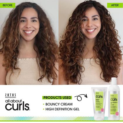 Imagem de Creme Modelador ALL ABOUT CURLS Bouncy Soft Definition - 150ml