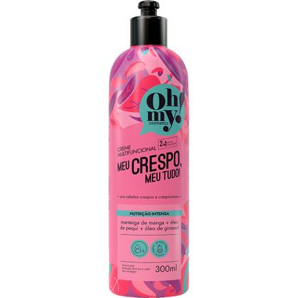 Imagem de Creme Multifuncional Oh My! Meu Crespo, Meu Tudo! 300ml