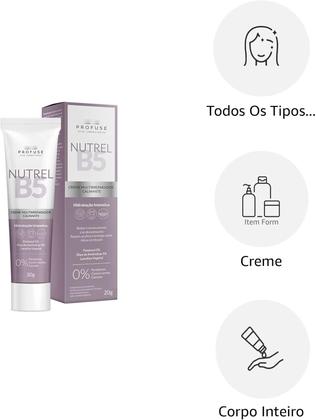 Imagem de Creme Multirreparador Calmante Profuse Nutrel B5 Corpo e Rosto 20g