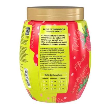 Imagem de Creme Multy Extraordinário Morango & Macadâmia 1kg - Salon Line