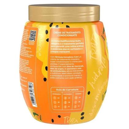 Imagem de Creme Multy Milagres Maracujá & Óleo De Argan 1kg - Salon Line