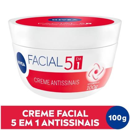 Imagem de Creme Nivea Facial Noturno 5 em 1 com 100g
